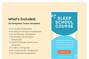 Kids Pinterest Canva Templates, a Social Media Template by Cultive Creative (Thumbnail 3 of 12)