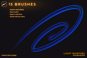 Light Painting Procreate Brushes, a Brush Add-On by Andrew Skoch Design (Thumbnail 4 of 8)