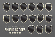 Shield Label Badge Vector Illustrati, an Object Graphic by DesignerCandies (Thumbnail 1 of 6)