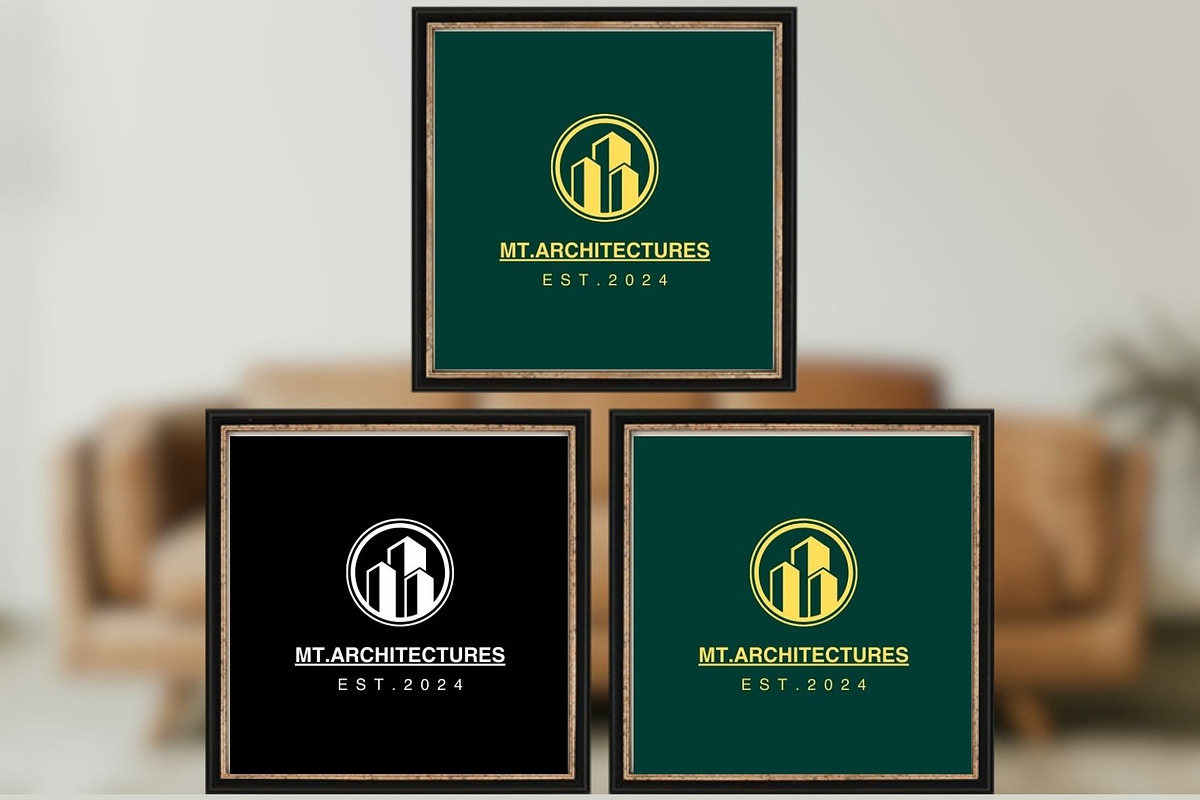 Editable Architectural Logo Template, a Branding & Logo Template by Mishek Munene (Photo 2 of 9)