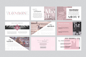 LONDON PowerPoint Template Gift