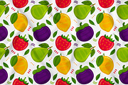 Fruits Seamless Pattern Vector #03, a Pattern Graphic by MEDZ (Thumbnail 3 of 3)