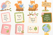 Forest School PNG Woodland Animals, an Animal Illustration by SugarCloudStudioArt (Thumbnail 4 of 7)
