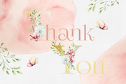 Flower alphabet, numbers watercolor, an Illustration by Navenzeles (Thumbnail 6 of 6)