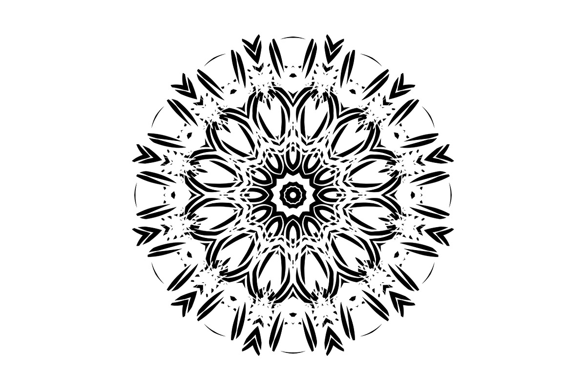 High Quality Mandala Clipart Bundle, a Decorative Illustration by NJ Himel (Photo 10 of 103)