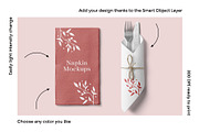 Restaurant Stationery Mockups, a Packaging Mockup by MockupForest (Thumbnail 3 of 8)