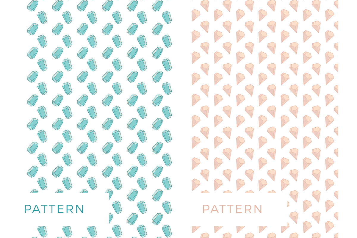 Jewelry Stones Logos and Patterns, a Branding & Logo Template by Design Crafts (Photo 10 of 11)