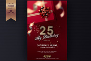 Birthday Invitation / Flyer, an Invitation Template by graystudio (Thumbnail 3 of 4)