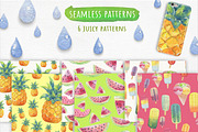 Watercolor Fruits and Ice-Cream, an Object Graphic by Kitiri Space (Thumbnail 5 of 5)