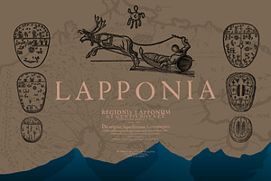 Lapponia Illustrated life in Lapland, an Animal Illustration by Nomad Visuals