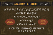 Fragtude - Vintage Display Typeface, a Serif Font by Letterhend Studio (Thumbnail 6 of 10)