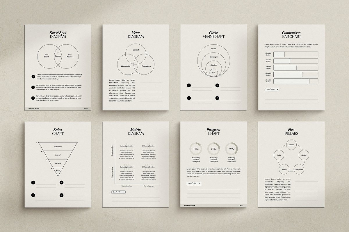 SERE / 2in1 Ebook & Workbook Kit, a Magazine Template by Wildnun Studio (Photo 32 of 45)
