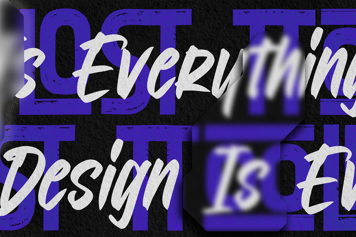 Strong Matrix, a Script Font by Ditatype (Photo 11 of 11)
