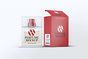 Perfume Mock-Up, a Product Mockup by DesignRushMarket (Thumbnail 3 of 8)