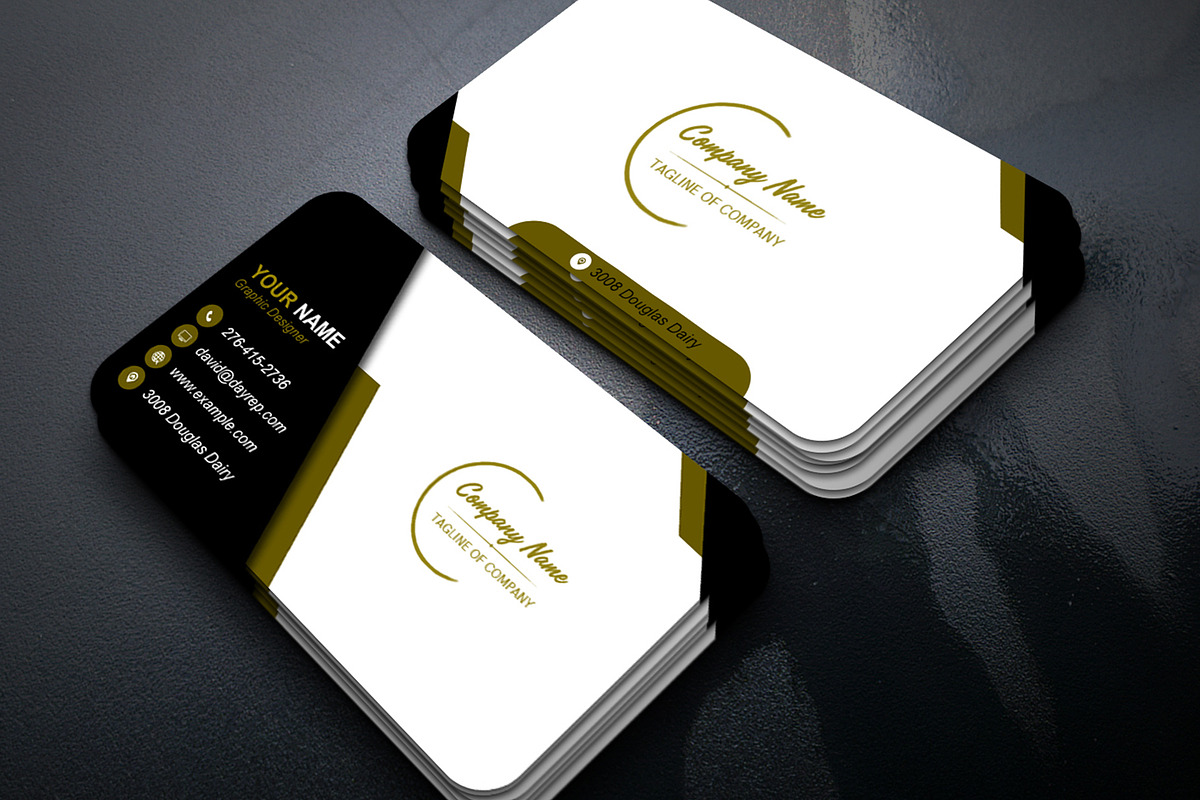Modern Corporate ID Card