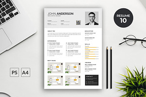 20 RESUME/CV TEMPLATE BUNDLE