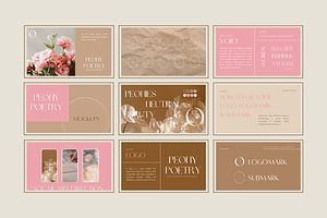 Peony Poetry Brand Guidelines