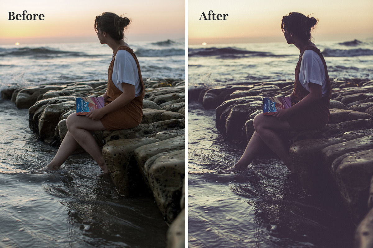 Film Look Lightroom Presets, an Action Add-On by Maple Visuals (Photo 5 of 10)