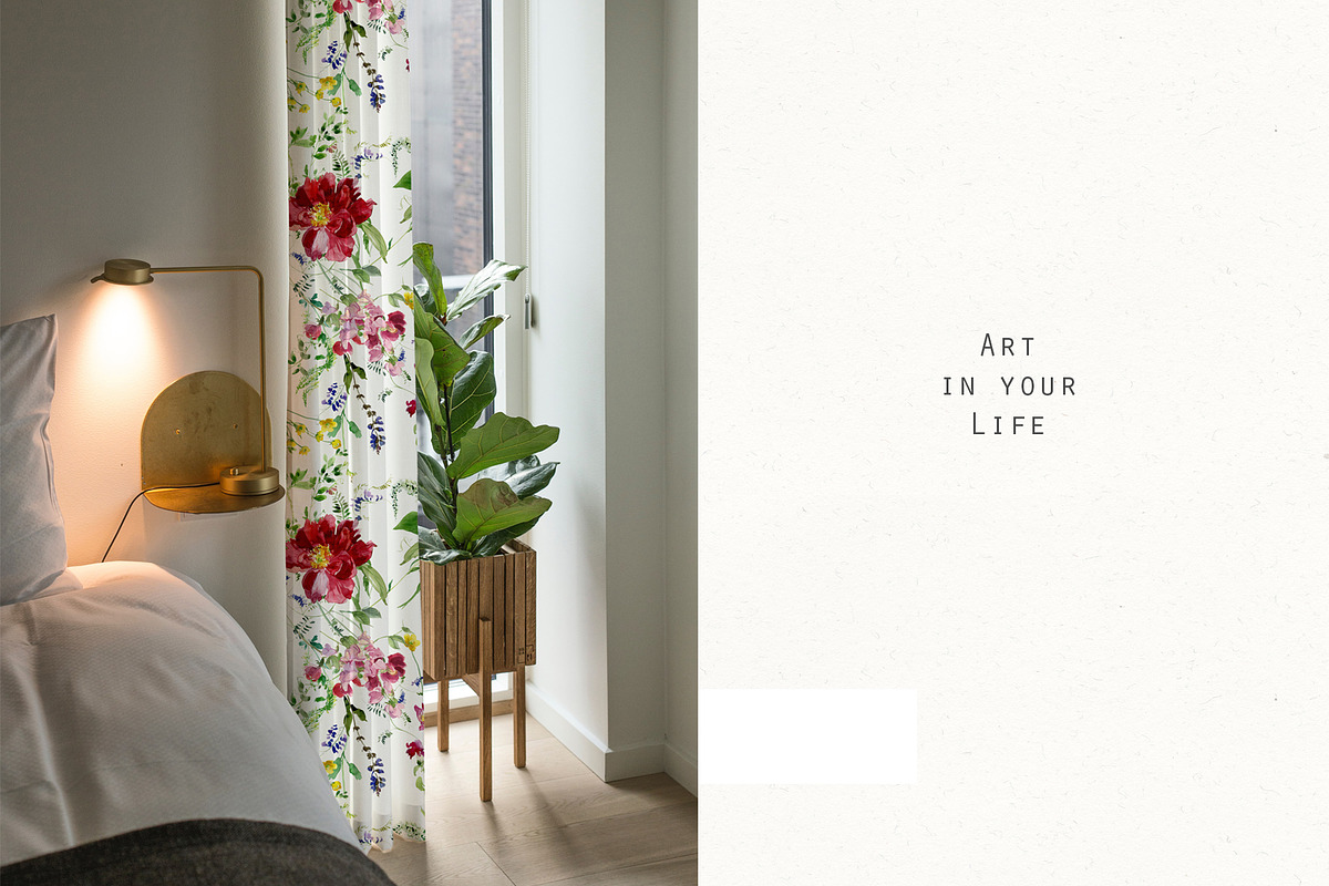 Summer Feel. Watercolor Set, a Pattern Graphic by Irina Dolgikh (Photo 3 of 16)