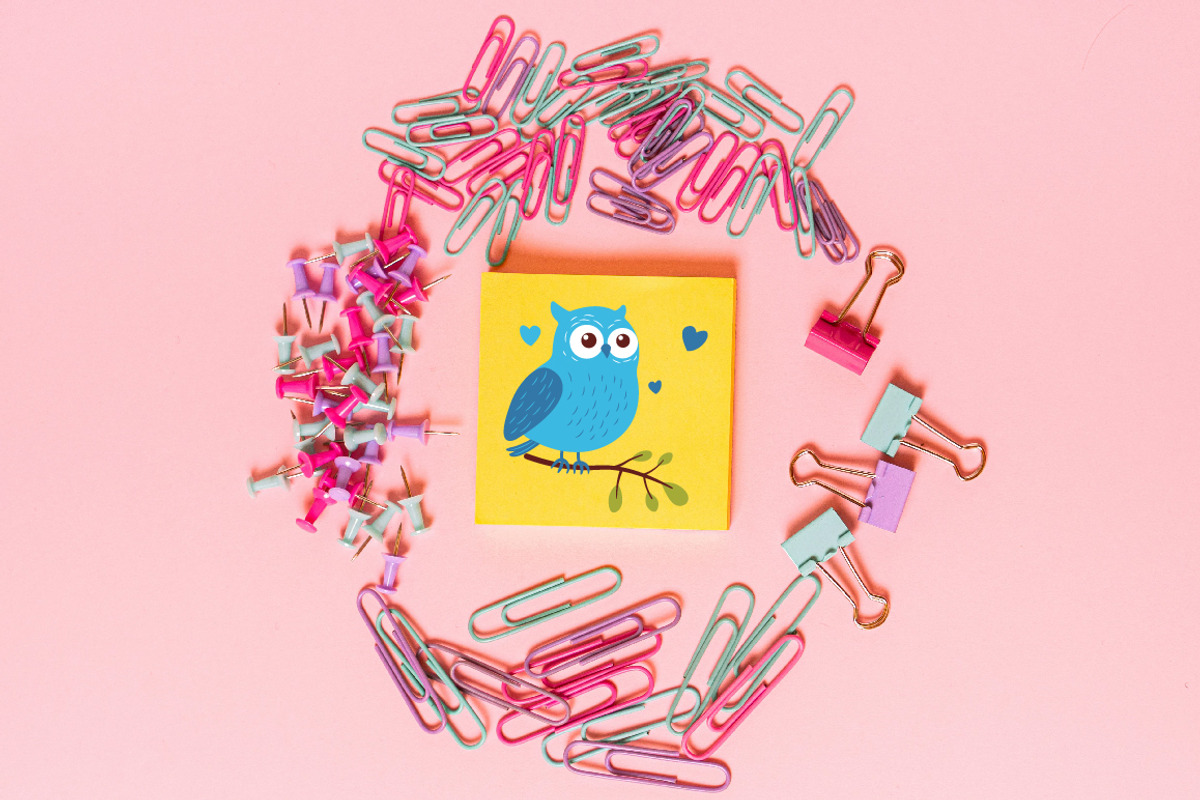 8 Cute Colorful Owl Bird in Love, an Animal Illustration by jongcreative (Photo 5 of 6)