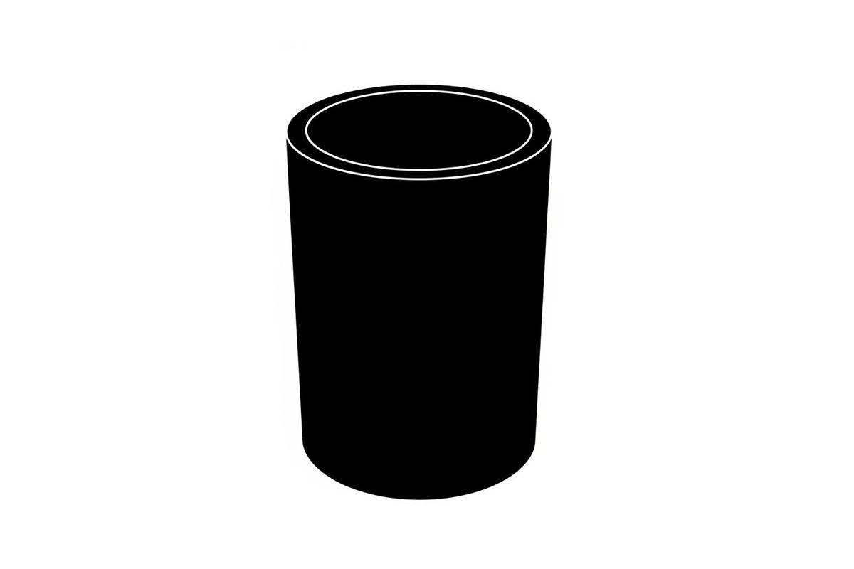 Black Cylinder 3D Geometric Shape, a Graphic by Designer_Momina (Photo 2 of 10)