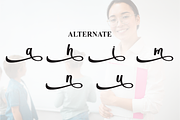 Teacher | Script Font, a Handwritten Font by Scratchones (Thumbnail 8 of 9)