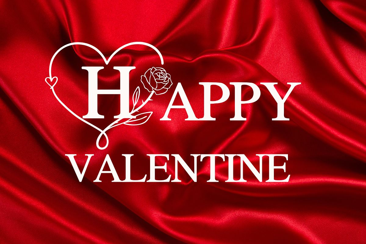 Valentine rose, a Handwritten Font by Petal Pixels (Photo 9 of 9)