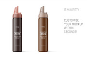 Glossy cosmetic bottle mockup, a Packaging Mockup by Smarty Mockups (Thumbnail 3 of 5)