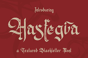 Hasfegia – Gothic Font