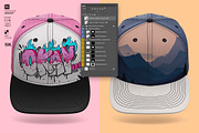 Trucker Cap Mockup – Front View, a Hat Mockup by LESZ Design (Thumbnail 2 of 5)