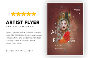 Artist Flyer