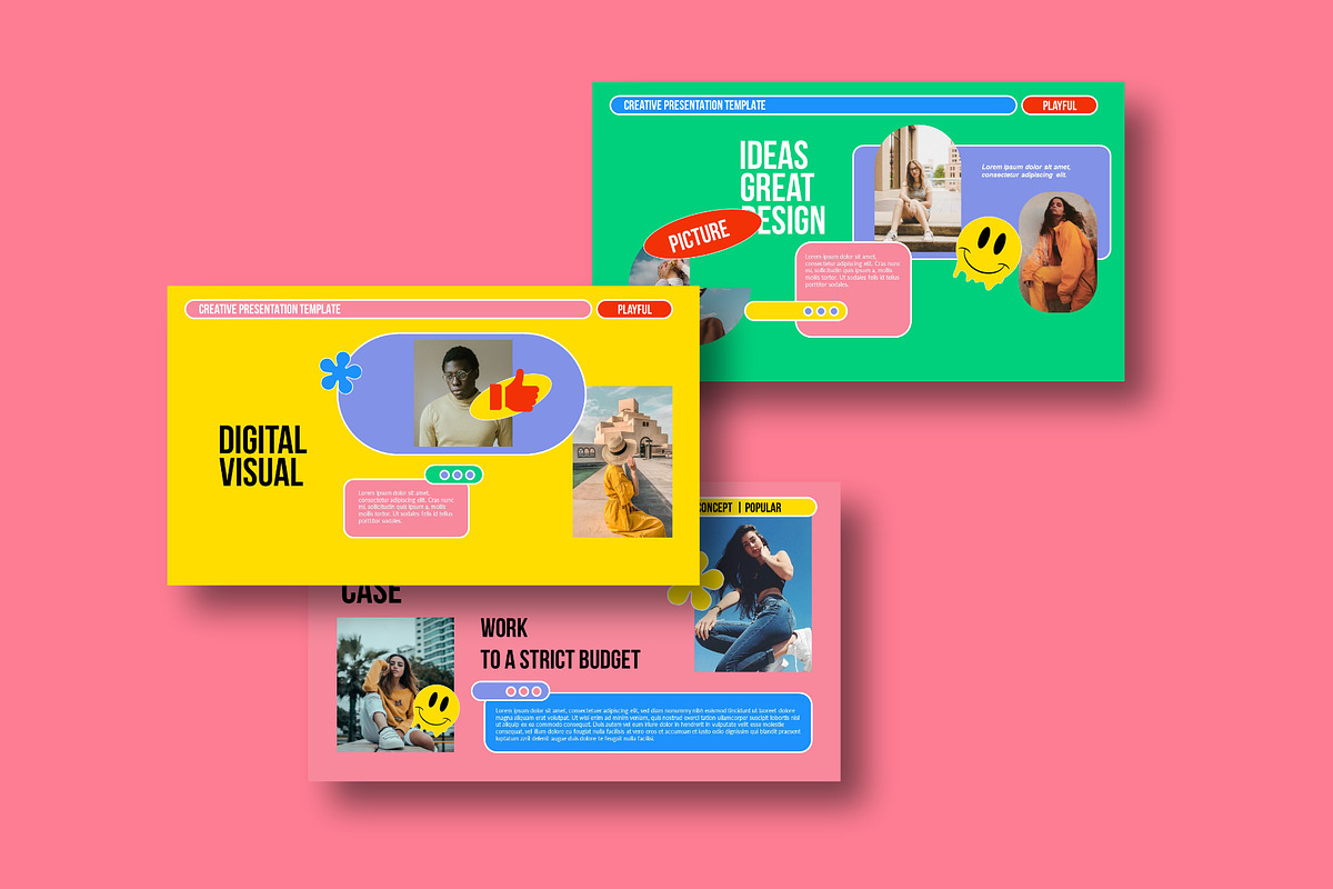 Dailyful Playful Keynote Template, a Presentation Template by Spesifikstd (Photo 2 of 12)