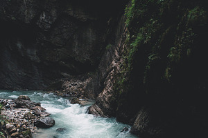 Mountain hiking expedition flume stock photo containing bavaria and mountain
