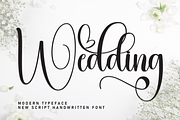 Wedding | Script Font, a Handwritten Font by Scratchones (Thumbnail 1 of 9)
