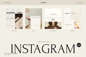 Joseph Instagram Canva