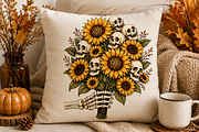 Skeleton Sunflower Png Bundle, an Object Graphic by Daisy Design (Thumbnail 13 of 21)