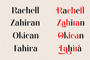 Okican - Elegant Serif, a Serif Font by Luna Shop (Thumbnail 4 of 9)