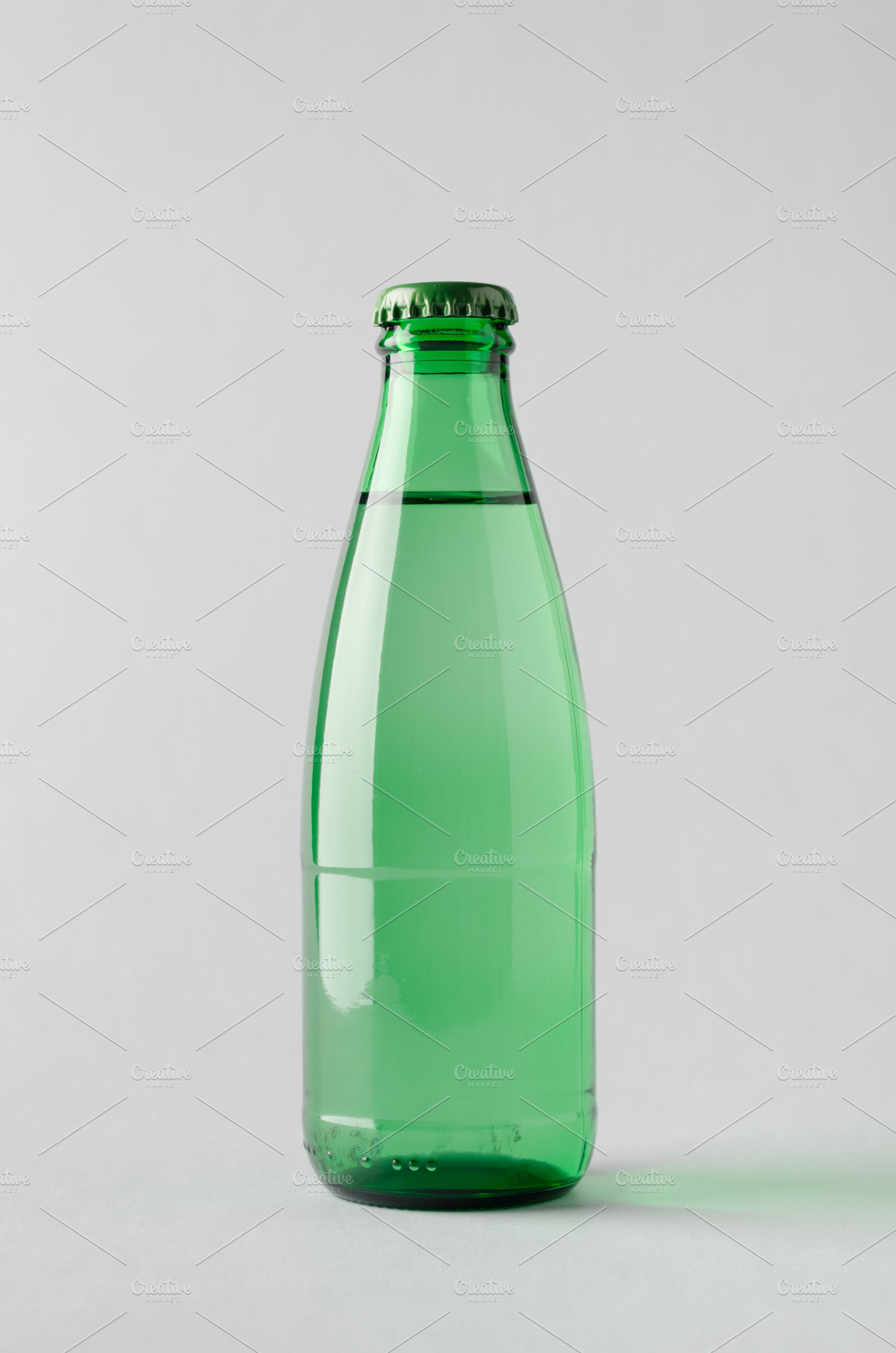 Water bottle mockup JPEG, a Food & Drink Photo by Shablon