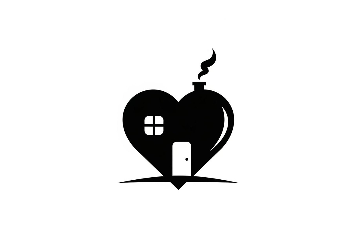 50 Home Love Heart House Icon Set Bu, an Illustration by Gaye Art (Photo 2 of 51)