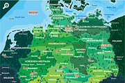 Map Germany, an Education Illustration by MaximGertsen (Thumbnail 2 of 5)