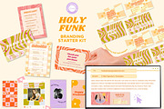 Holy Funk Branding Starter Kit, a Social Media Template by Hell Yeah Designs (Thumbnail 10 of 12)