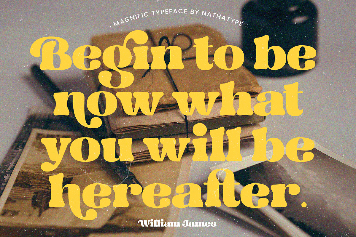Magnific, a Script Font by Nathatype (Photo 2 of 10)