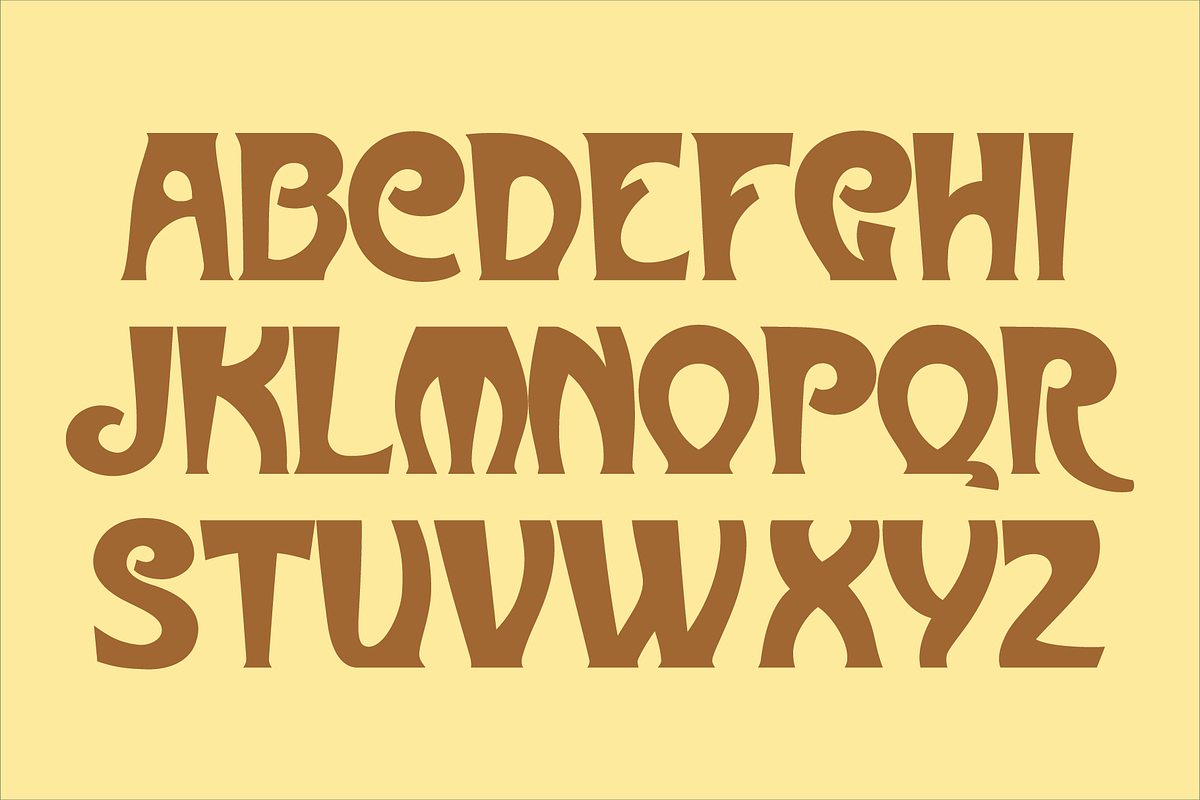 Display Art Two Font, a Font by GG Design (Photo 3 of 6)