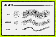 Photoshop ink and stippling brushes, a Brush Add-On by Graphic Roadie (Thumbnail 3 of 7)