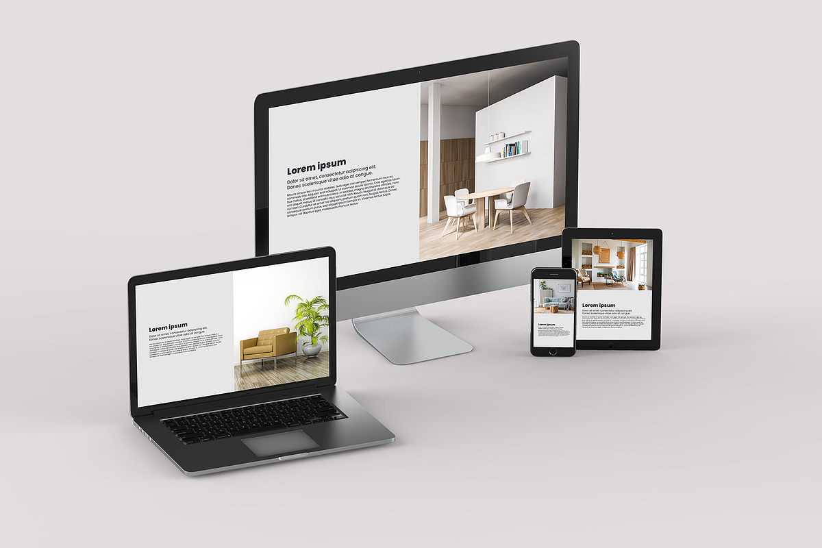 Responsive Screen Device Mockups, a Mac Mockup by Illusiongraphic (Photo 6 of 15)