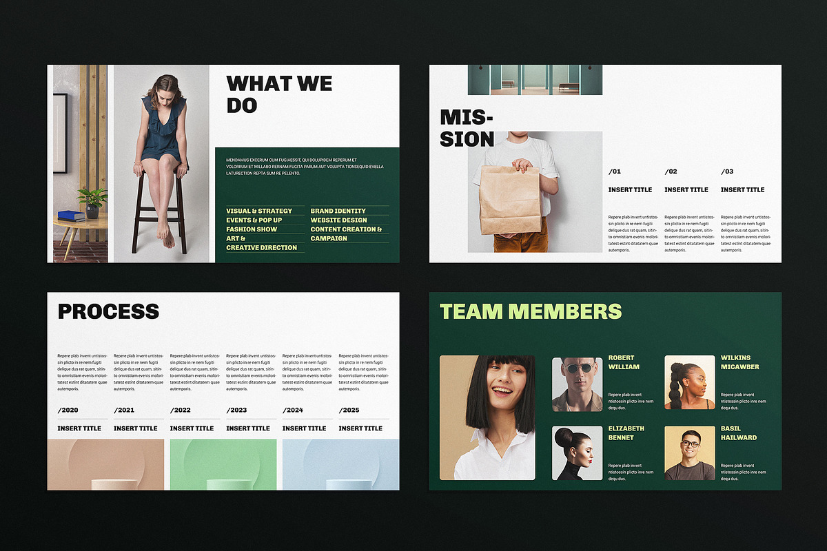 Services Guide Presentation Template, a Presentation Template by E-Type (Photo 3 of 6)