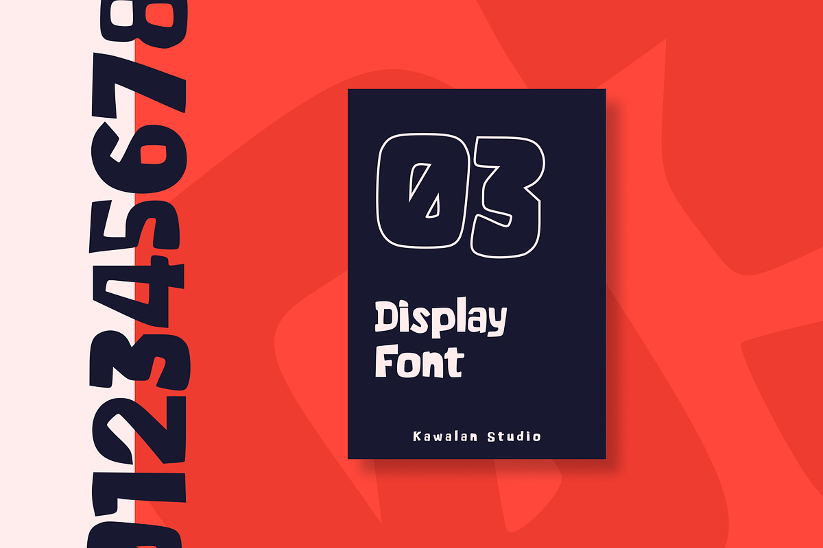 My Best Buddy | Bold Display Font, a Font by Kawalan Studio (Photo 3 of 6)
