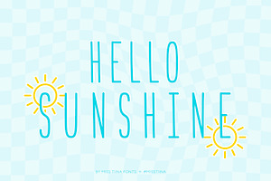 Hello Sunshine Font