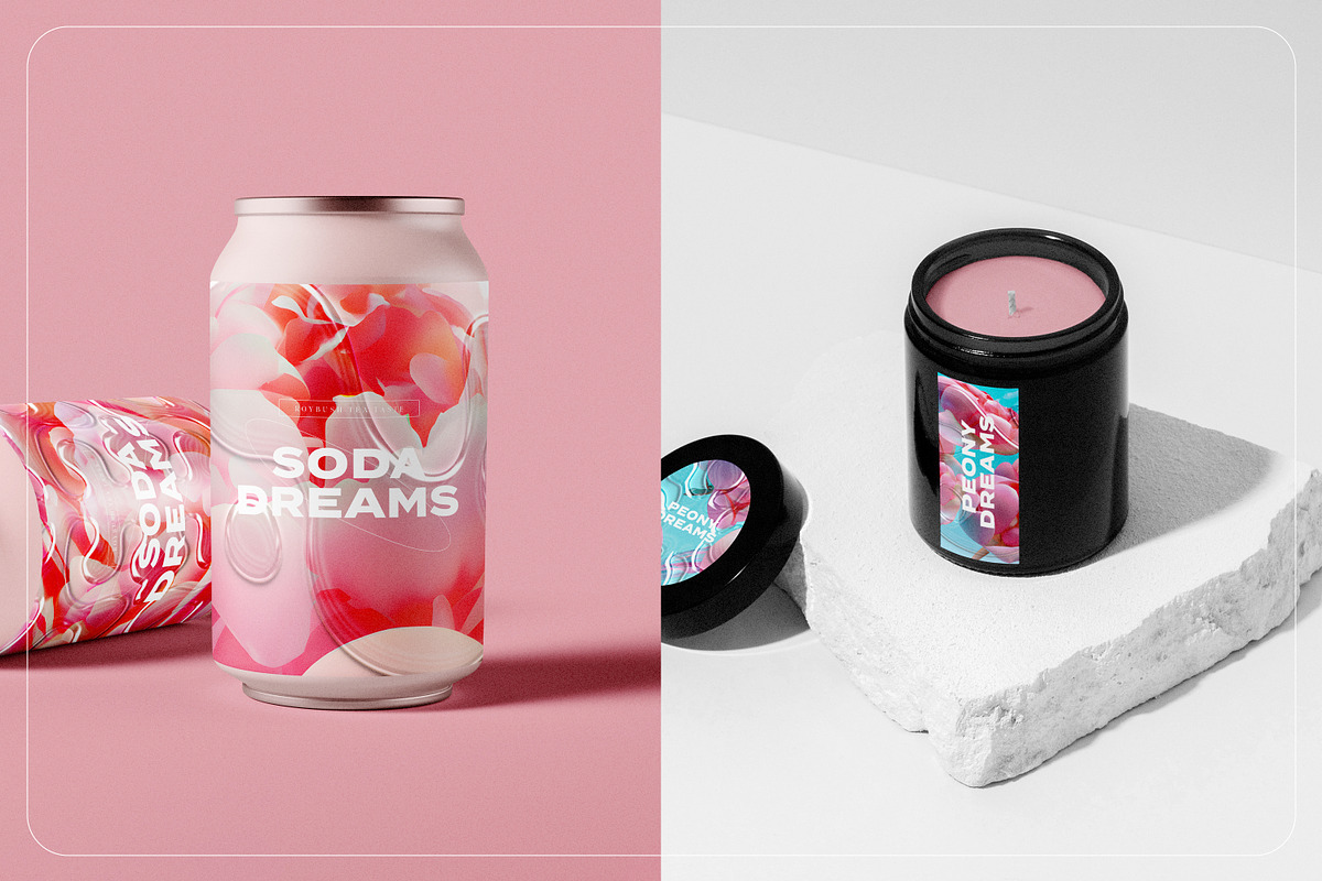 Peony Dreams: Illustration & Texture, a Background Graphic by marmarina (Photo 13 of 13)