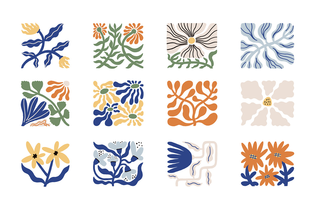 Organic Flowers, an Object Graphic by AnkaDrozd (Photo 4 of 7)